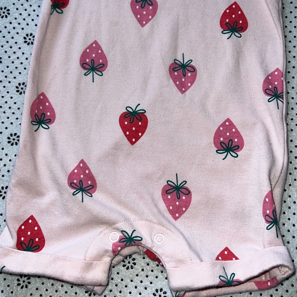 🛍 CUTE LITTLE GIRLS ROMPER SIZE 0-3 MONTHS  🛍 - Picture 3 of 6